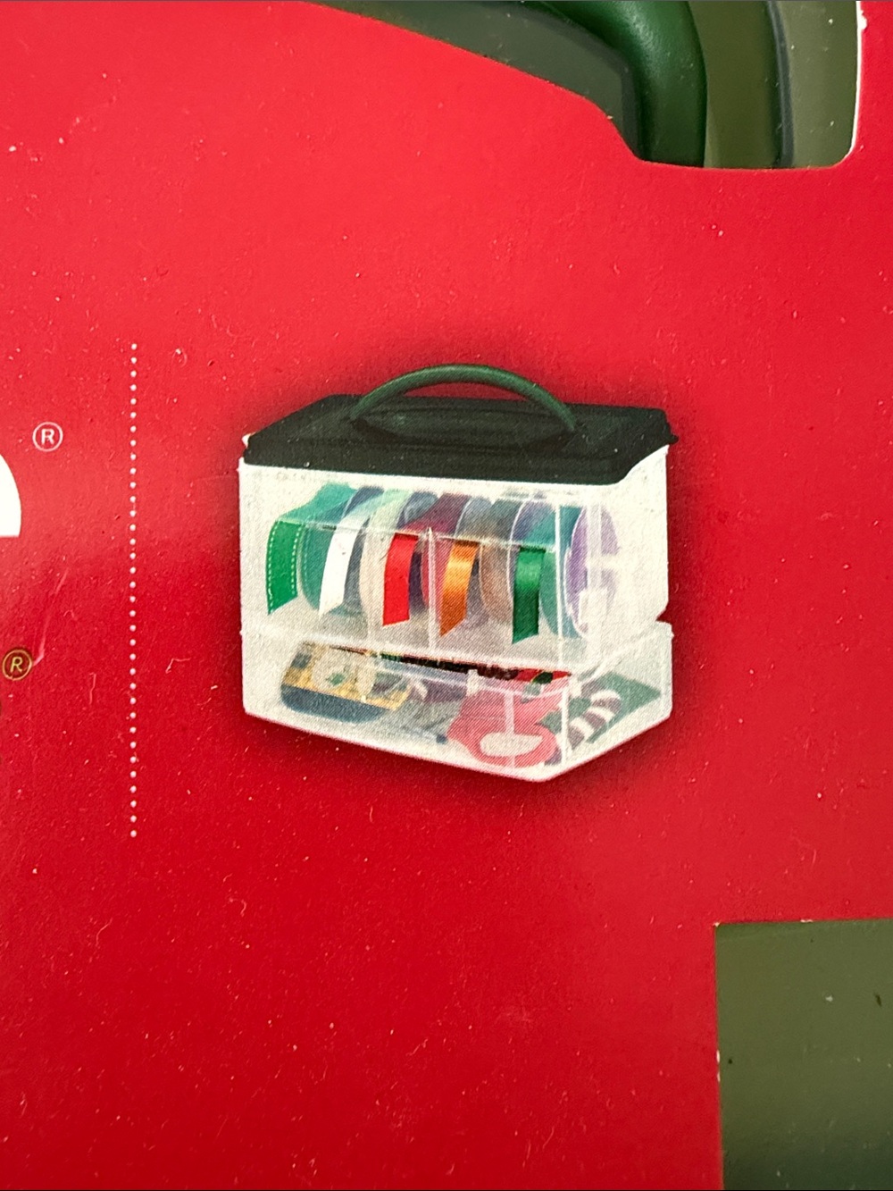 Set/2 Snap 'N Stack Ribbon Dispenser - Green - Picture 3 of 3